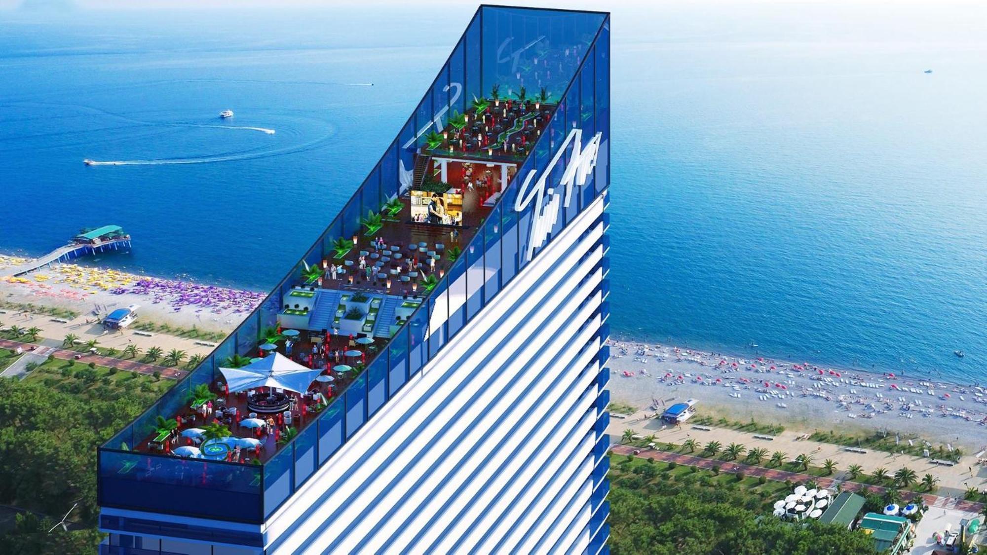 אפרטהוטל באטומי Orbi City Sea View מראה חיצוני תמונה